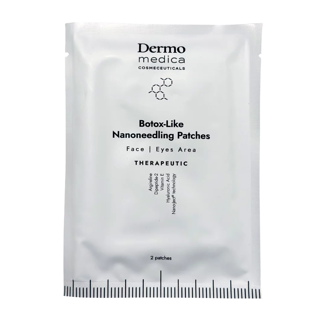 Botox-Like Nanoneedling Patches – anti-age nano-nålplaster med Argireline og hyaluronsyre for rynker, mørke ringer og hevelser under øynene.