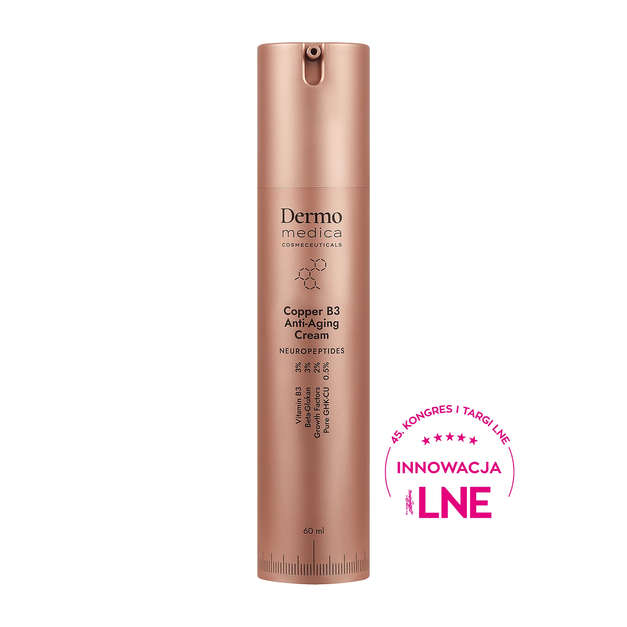 Copper B3 Anti-Aging Cream – regenererende og beroligende krem med kobbertripeptid, niacinamid og vekstfaktorer for sensitiv, aldrende hud.