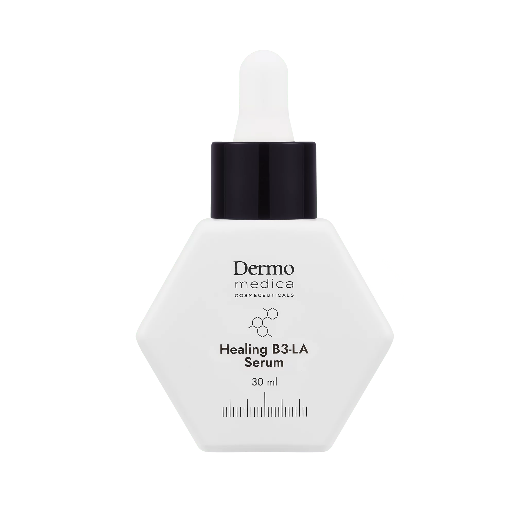 Healing B3-LA Serum – beroligende og talgregulerende serum med niacinamid og betaglukan for akneutsatt, irritert og dehydrert hud.