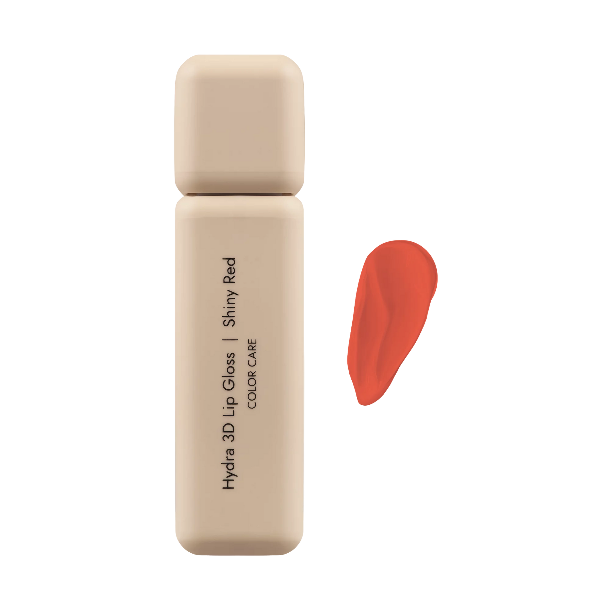 Hydra 3D Lip Gloss Shiny Red – fuktighetsgivende lipgloss med 3D-glans og volumgivende effekt