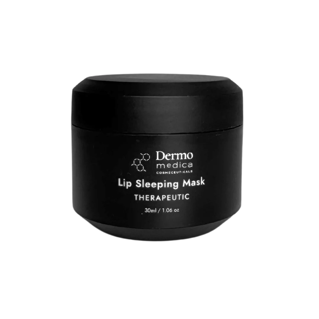 Lip Sleeping Mask Lemon – fuktgivende og regenererende nattmaske for lepper med jojobaolje, solbærfrøolje og vitamin E.