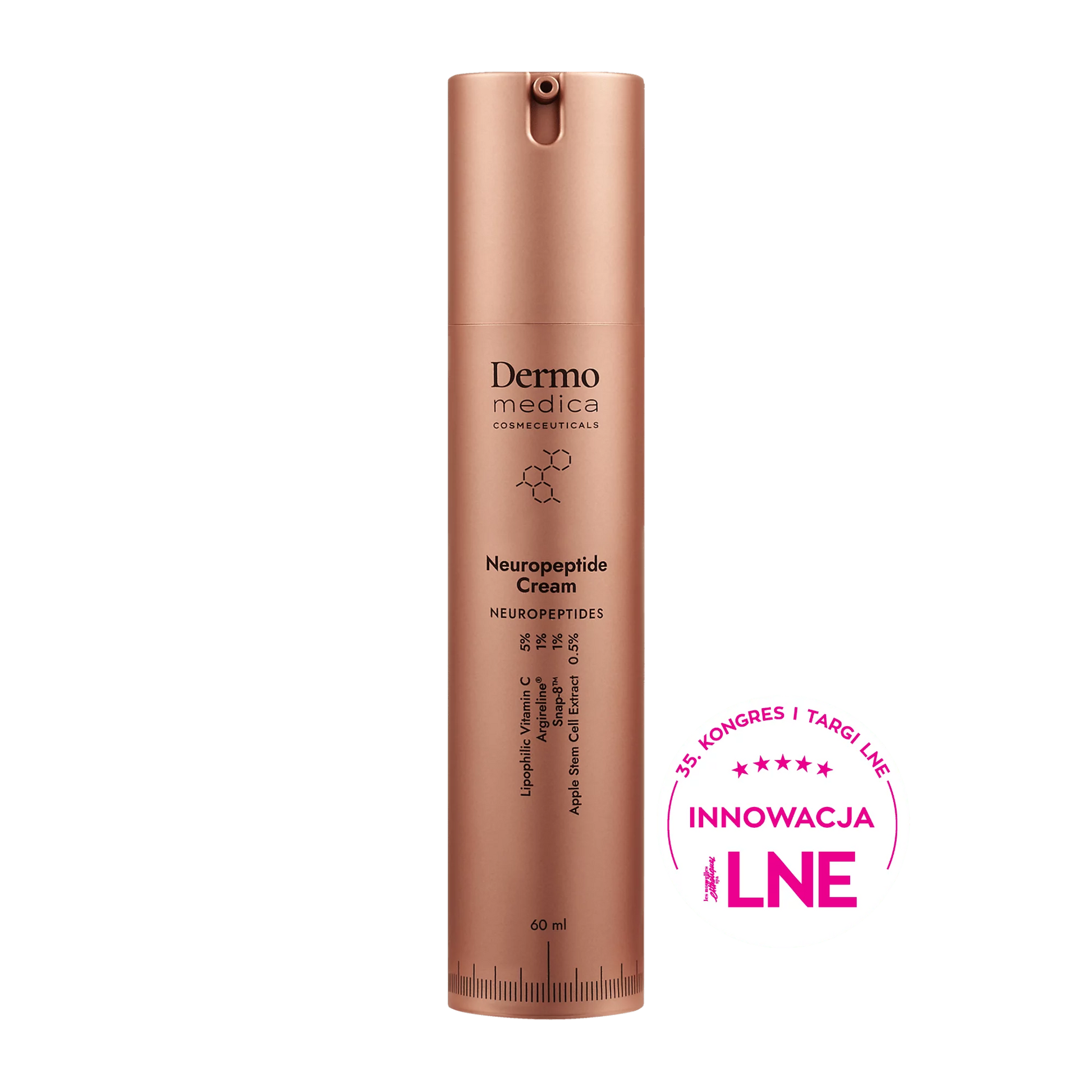 Neuropeptide Cream – luksuriøs anti-age krem med Argireline, SNAP-8, vitamin C og eplestamceller for reduksjon av mimiske rynker og økt fasthet.