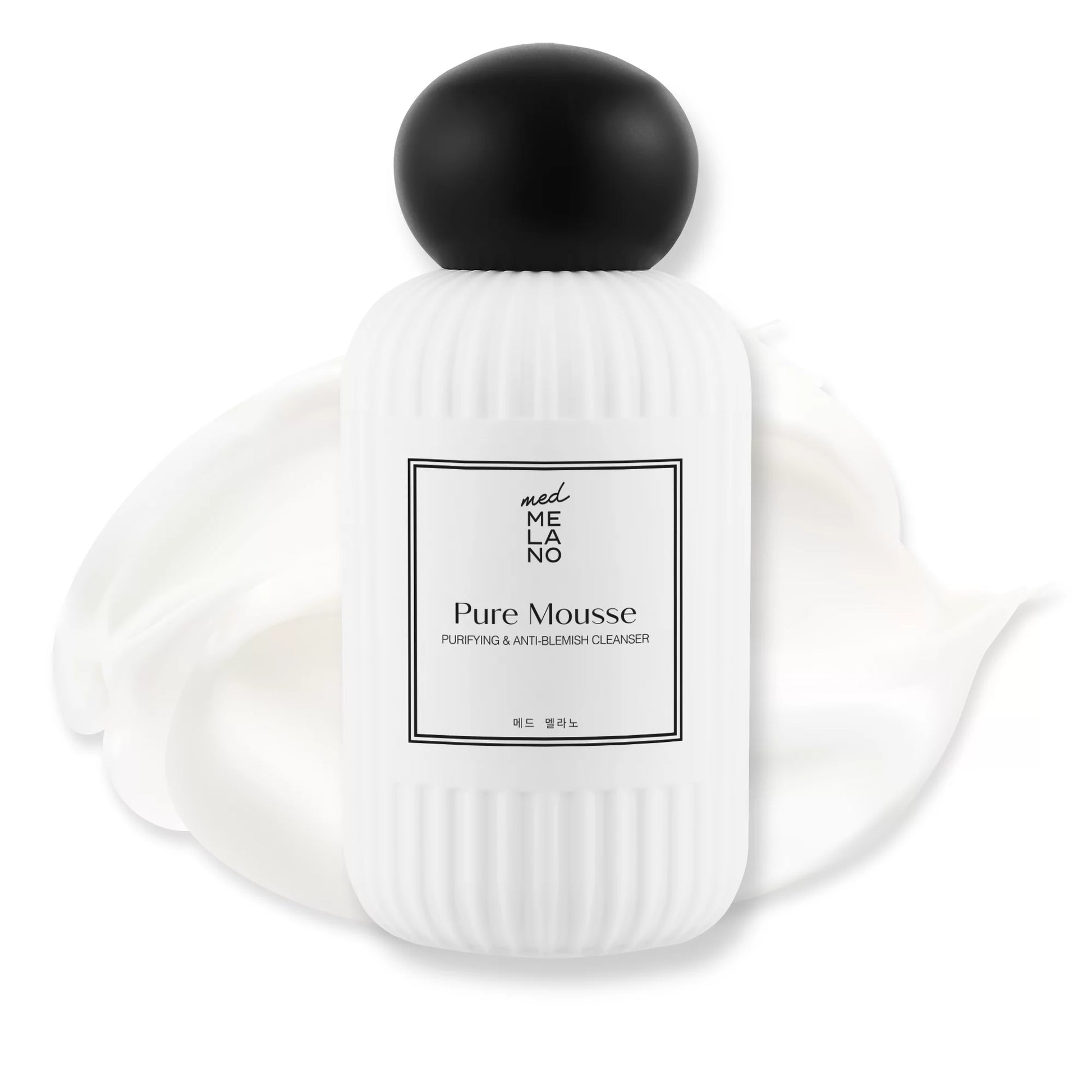 Pure Mousse – Purifying & Anti-Blemish Cleanser, en mild renseskum med AstaCICA™-kompleks som renser porene, beroliger reaktiv hud og støtter heling ved akne og rødhet.