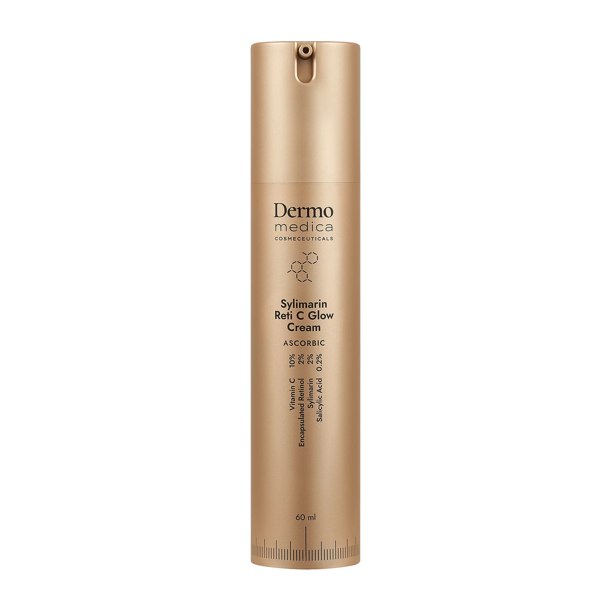 Sylimarin Reti C Glow Cream – luksuriøs anti-aging krem med vitamin C, kapslet retinol og sylimarin